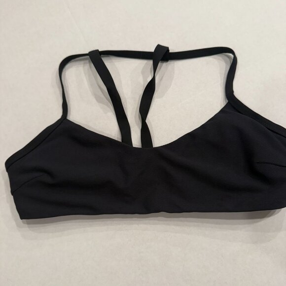 Athleta Other - Athleta Black Strappy‎ Back Sports Bra – Size Small, Minimalist Fit